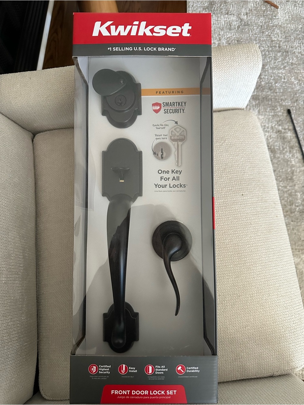 Kwikset Smart Key Front Door Set